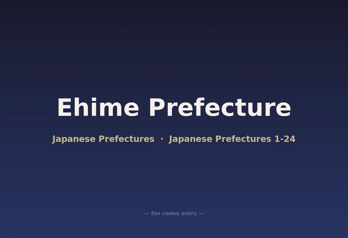 Ehime Prefecture
