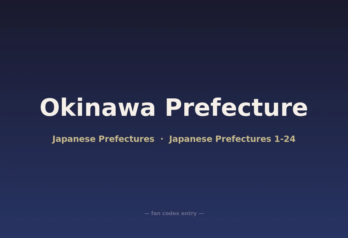Okinawa Prefecture