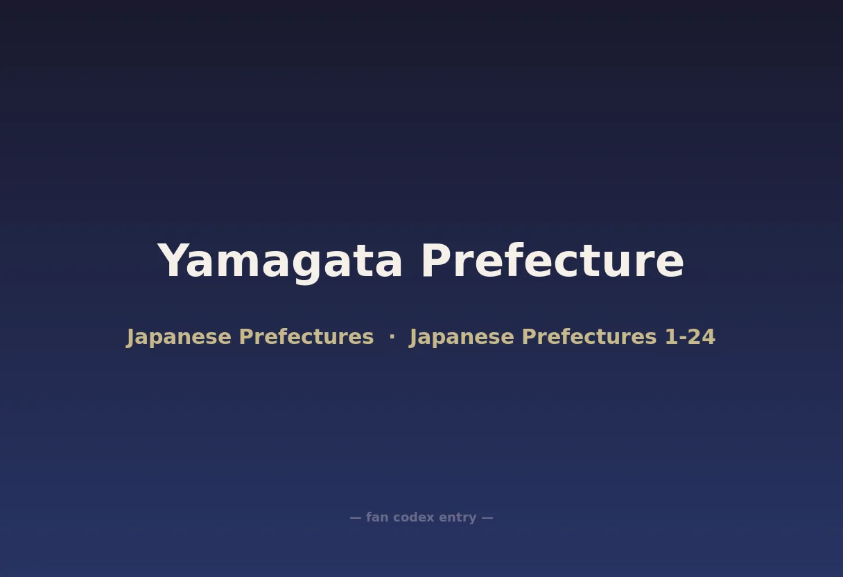Yamagata Prefecture
