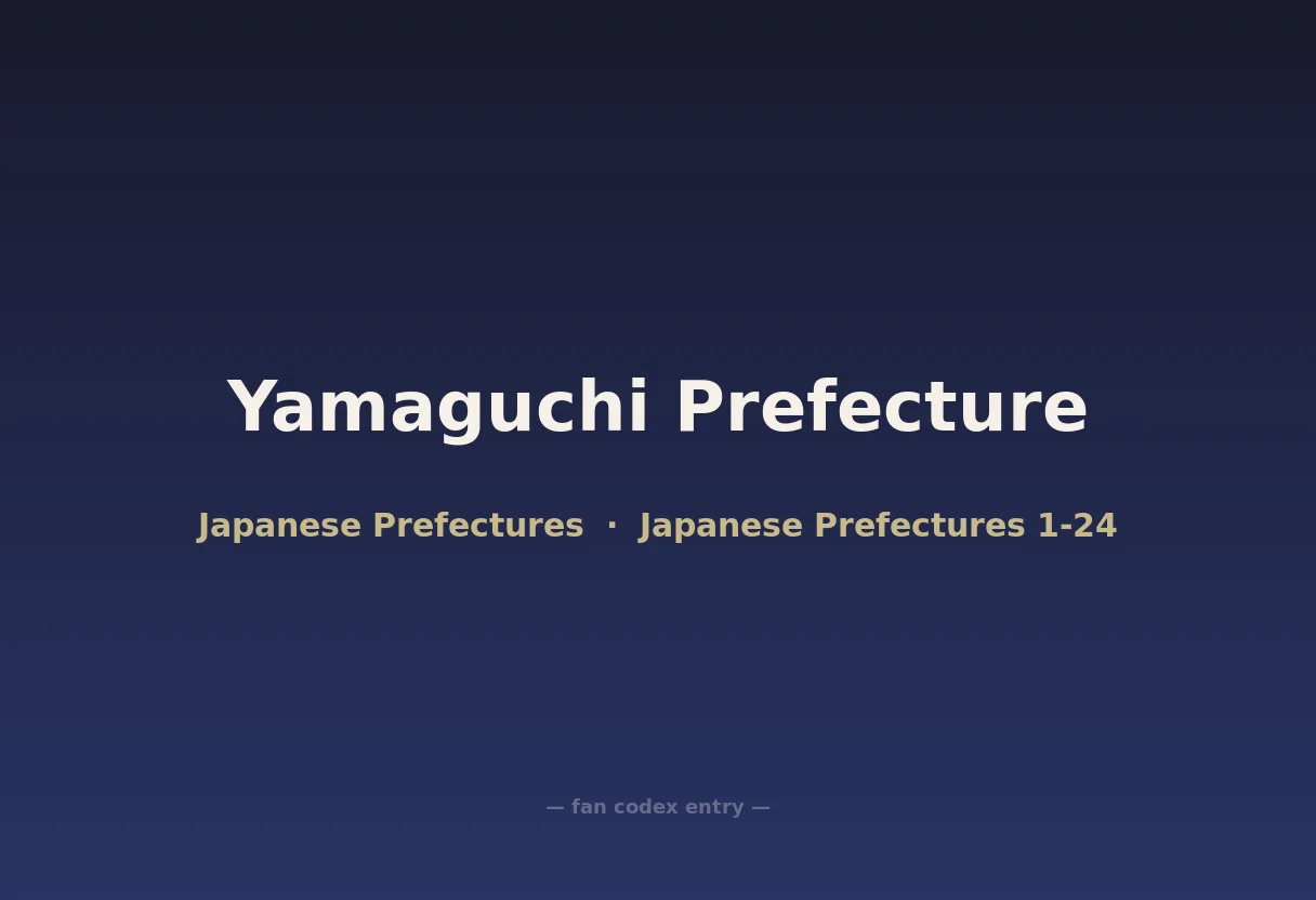 Yamaguchi Prefecture