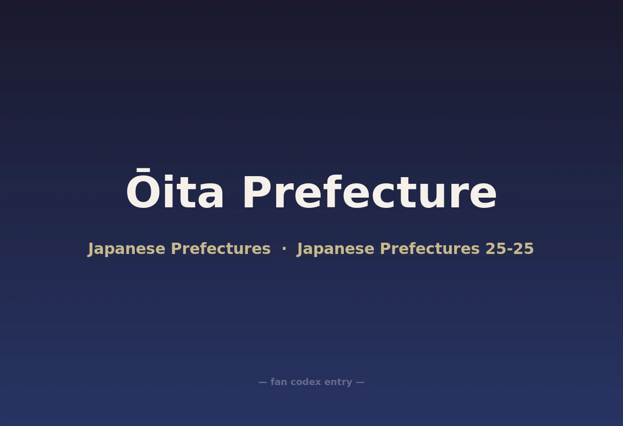 Ōita Prefecture